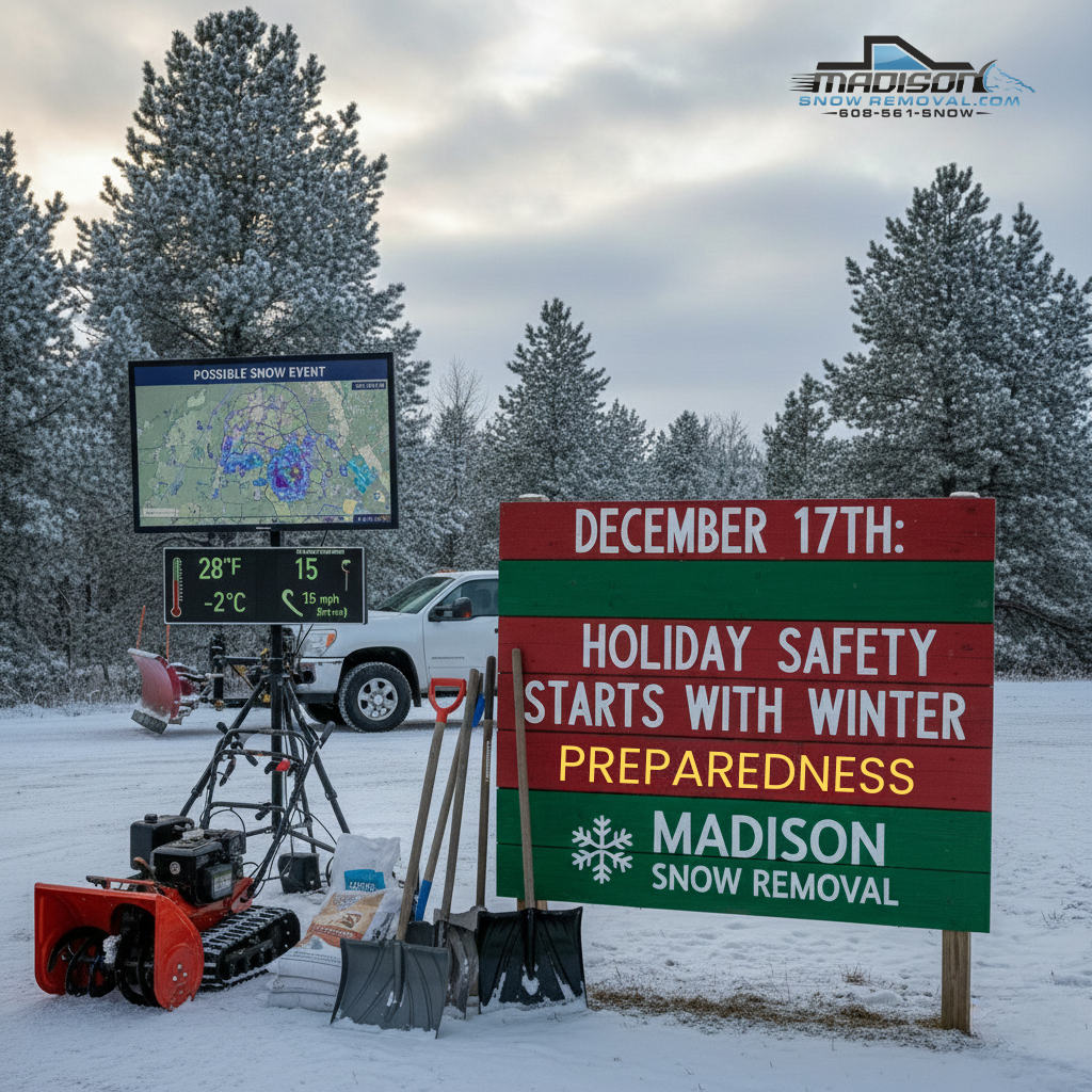 Snow removal equipment and ice management